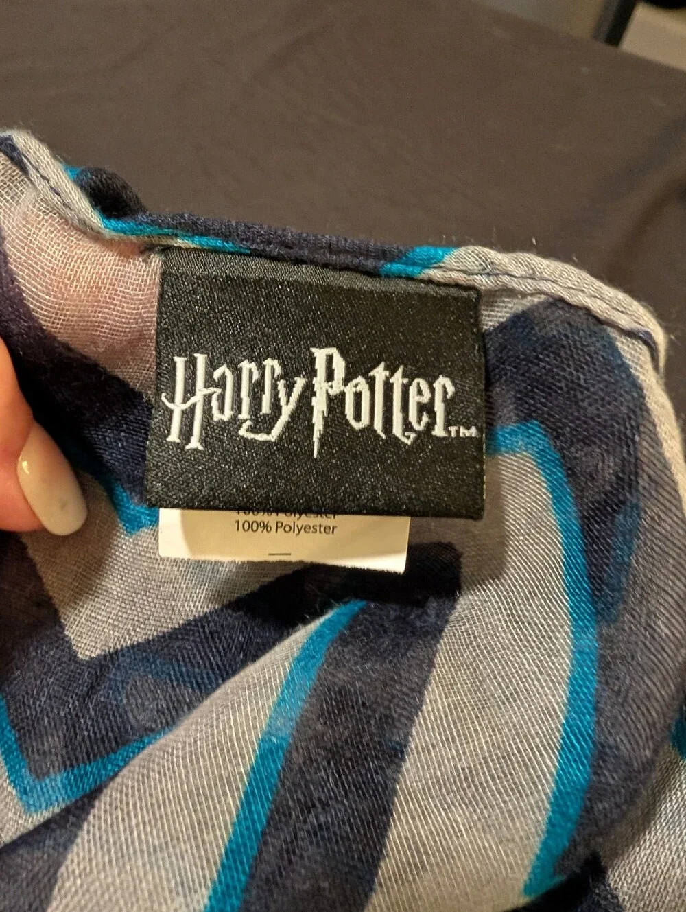 Ravenclaw Crest Decorative Harry Potter Infinity Scarf